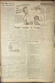 Página do jornal Correio do Ceará de fevereiro de 1949