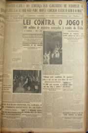 Página do jornal Correio do Ceará de fevereiro de 1949