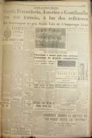 Página do jornal Correio do Ceará de fevereiro de 1949