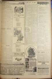 Página do jornal Correio do Ceará de fevereiro de 1949