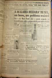 Página do jornal Correio do Ceará de março de 1949