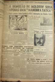 Página do jornal Correio do Ceará de março de 1949