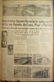 Página do jornal Correio do Ceará de março de 1949