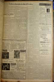 Página do jornal Correio do Ceará de março de 1949