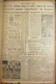 Página do jornal Correio do Ceará de março de 1949