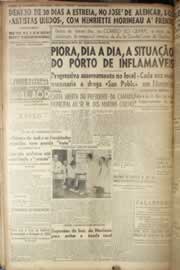 Página do jornal Correio do Ceará de março de 1949