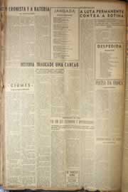 Página do jornal Correio do Ceará de março de 1949
