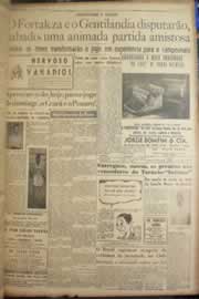 Página do jornal Correio do Ceará de março de 1949