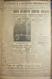 Página do jornal Correio do Ceará de março de 1949