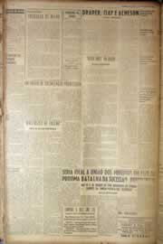 Página do jornal Correio do Ceará de março de 1949