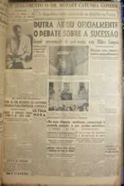 Página do jornal Correio do Ceará de março de 1949