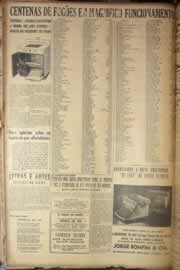 Página do jornal Correio do Ceará de março de 1949
