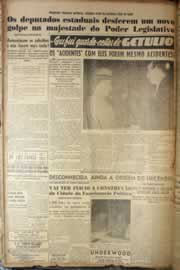 Página do jornal Correio do Ceará de março de 1949