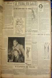 Página do jornal Correio do Ceará de março de 1949