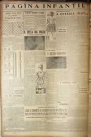 Página do jornal Correio do Ceará de março de 1949