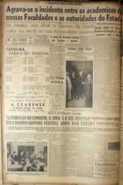 Página do jornal Correio do Ceará de março de 1949