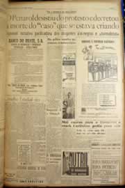 Página do jornal Correio do Ceará de março de 1949