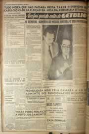 Página do jornal Correio do Ceará de março de 1949