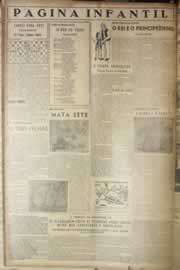 Página do jornal Correio do Ceará de abril de 1949