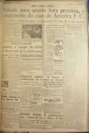 Página do jornal Correio do Ceará de abril de 1949