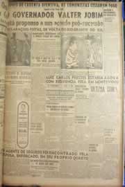 Página do jornal Correio do Ceará de abril de 1949