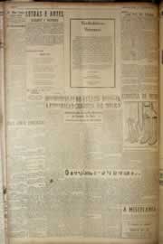 Página do jornal Correio do Ceará de abril de 1949