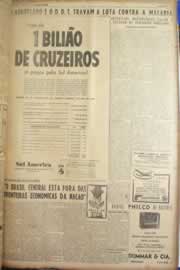 Página do jornal Correio do Ceará de abril de 1949