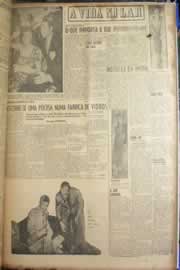 Página do jornal Correio do Ceará de abril de 1949