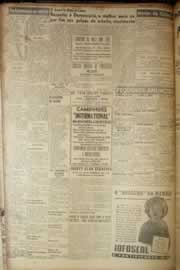 Página do jornal Correio do Ceará de abril de 1949