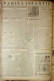 Página do jornal Correio do Ceará de abril de 1949