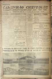 Página do jornal Correio do Ceará de abril de 1949