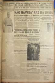 Página do jornal Correio do Ceará de abril de 1949