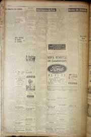 Página do jornal Correio do Ceará de abril de 1949