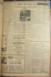 Página do jornal Correio do Ceará de abril de 1949