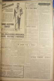 Página do jornal Correio do Ceará de abril de 1949