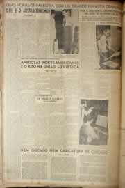 Página do jornal Correio do Ceará de abril de 1949