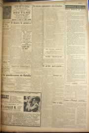 Página do jornal Correio do Ceará de abril de 1949