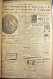 Página do jornal Correio do Ceará de abril de 1949