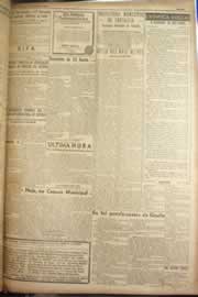 Página do jornal Correio do Ceará de abril de 1949