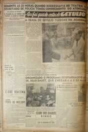 Página do jornal Correio do Ceará de abril de 1949