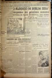 Página do jornal Correio do Ceará de maio de 1949