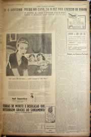 Página do jornal Correio do Ceará de maio de 1949
