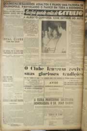 Página do jornal Correio do Ceará de maio de 1949