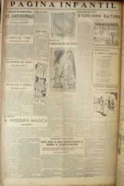 Página do jornal Correio do Ceará de maio de 1949
