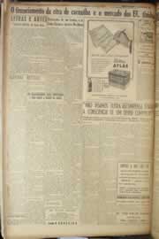 Página do jornal Correio do Ceará de maio de 1949