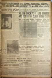 Página do jornal Correio do Ceará de maio de 1949