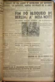 Página do jornal Correio do Ceará de maio de 1949