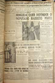 Página do jornal Correio do Ceará de maio de 1949