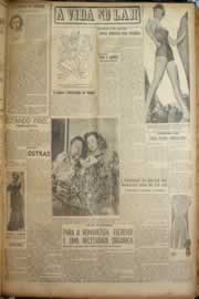 Página do jornal Correio do Ceará de maio de 1949
