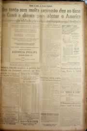 Página do jornal Correio do Ceará de maio de 1949